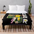 Soft plush blanket featuring soccer player Sam Kerr