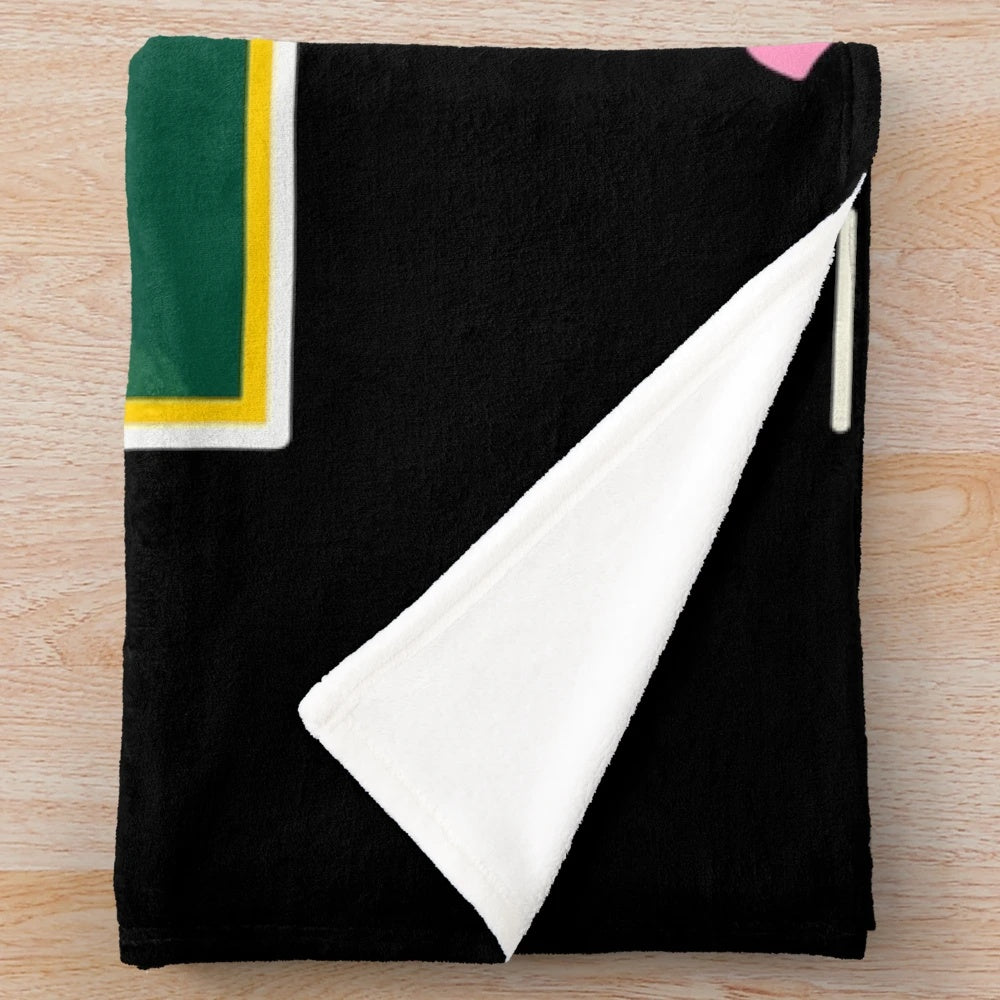 Soft plush blanket featuring soccer player Sam Kerr