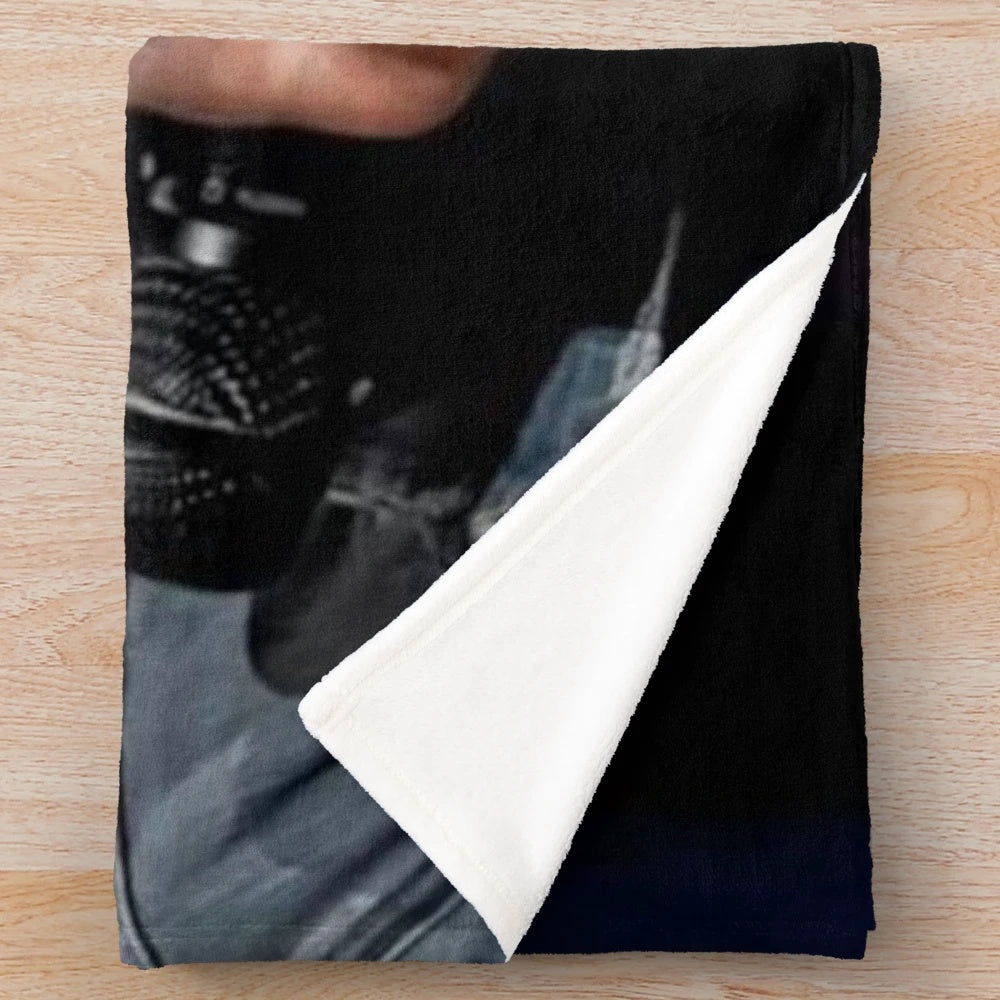 Sebastian Stan Inspired Plush Blanket