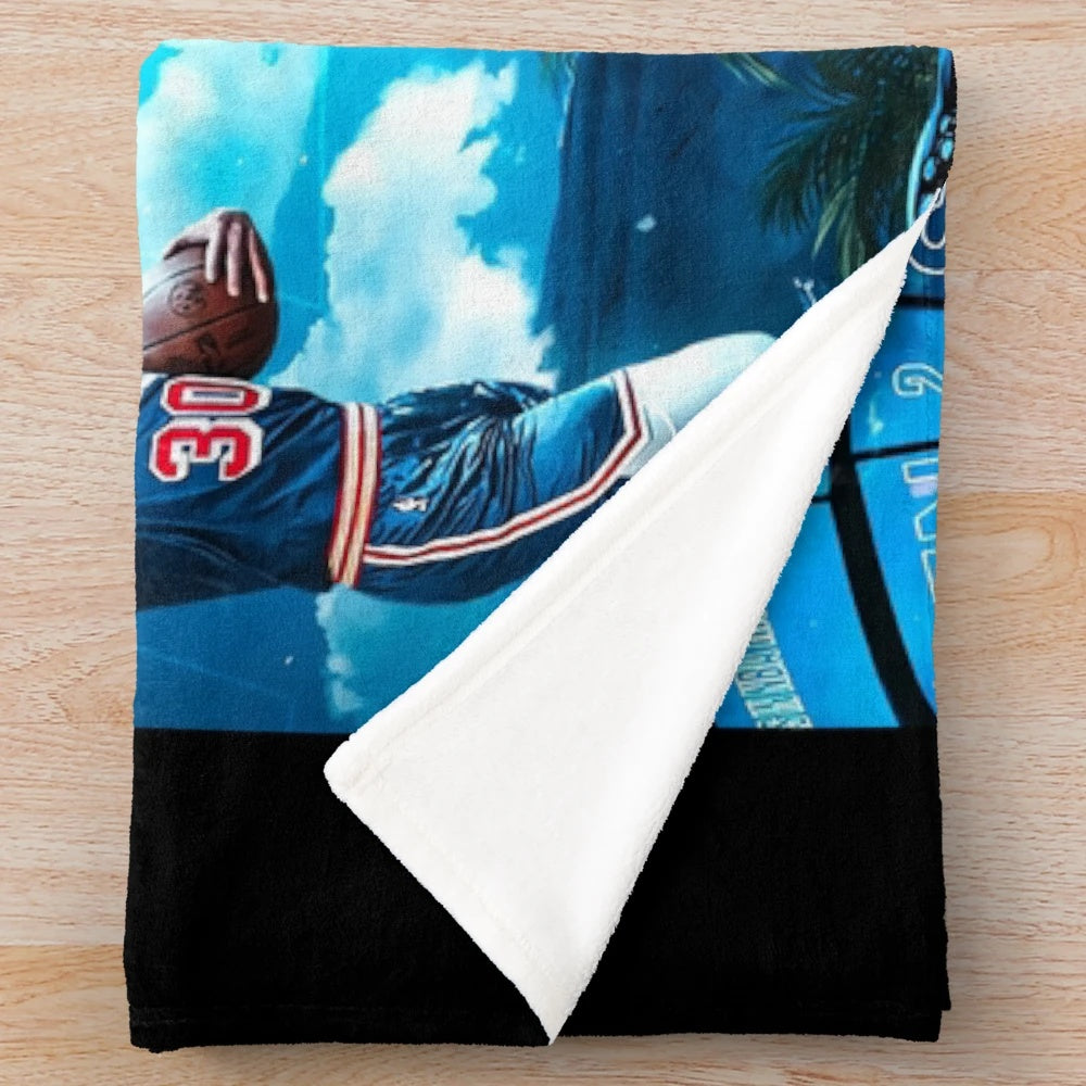 Stephen Curry 3-Point Leader Plush Blanket