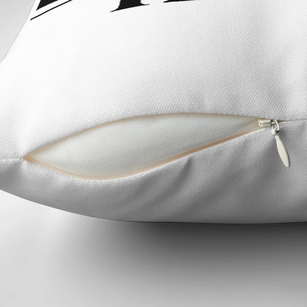 Stranger Things Season 5 Pillow featuring the main characters