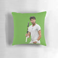 Carlos Alcaraz Wimbledon Tennis Champion Pillow
