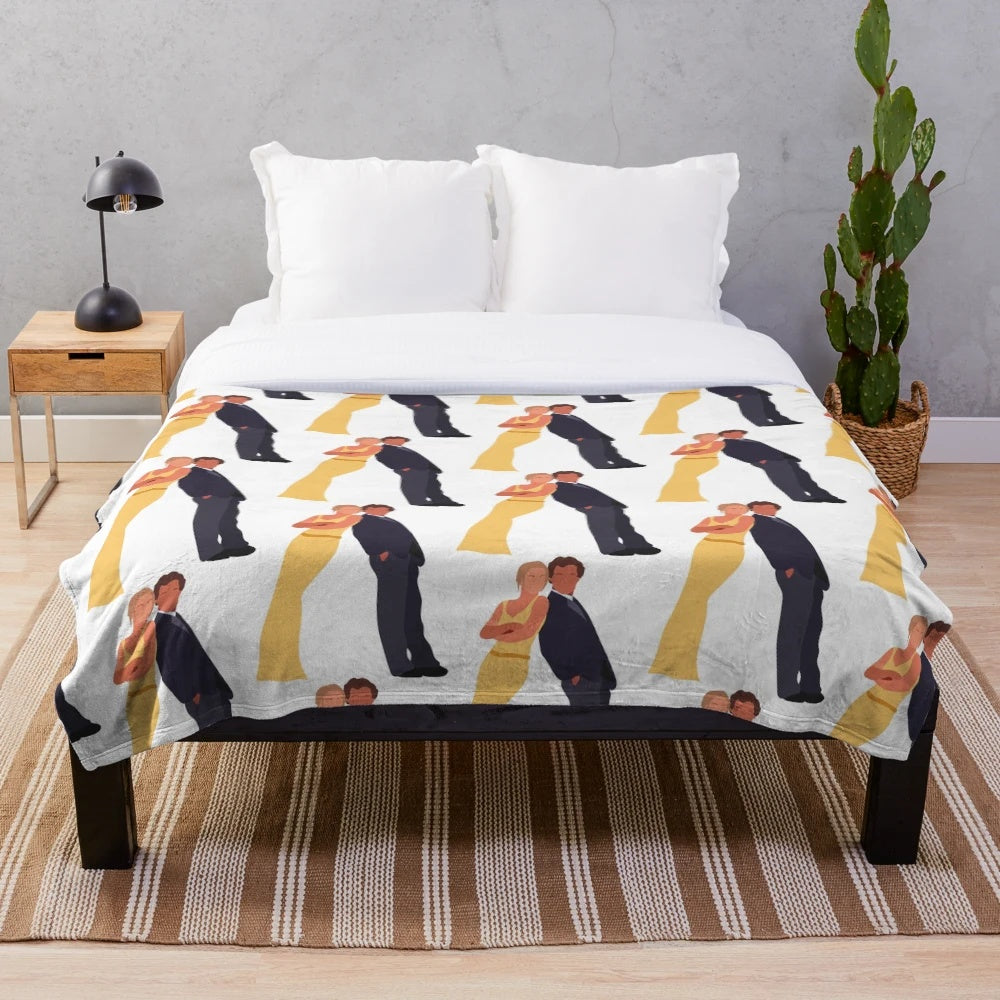 How to Lose a Guy in 10 Days" Plush Blanket featuring Kate Hudson and Matthew McConaughey