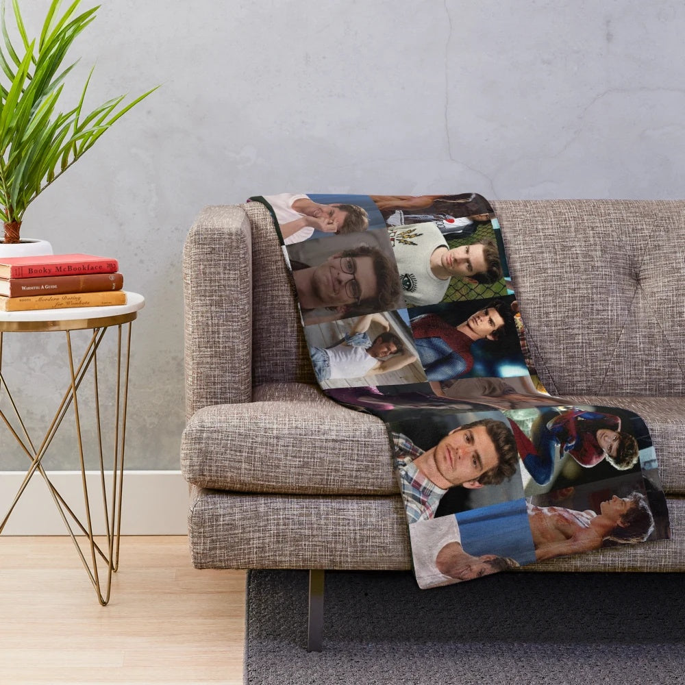 Andrew Garfield Plush Blanket featuring the popular actor
