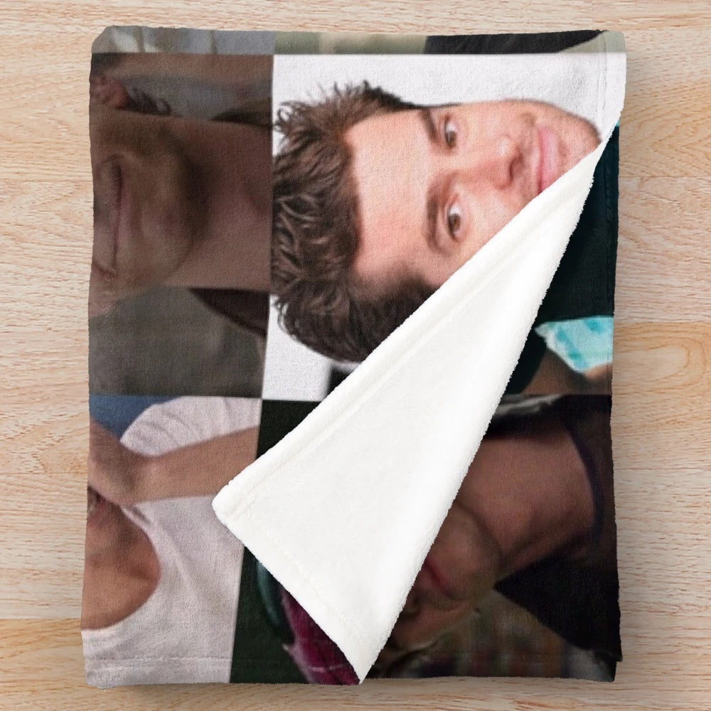Andrew Garfield Plush Blanket featuring the popular actor