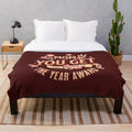 Plush blanket that says "Best Mom In The History Of Ever