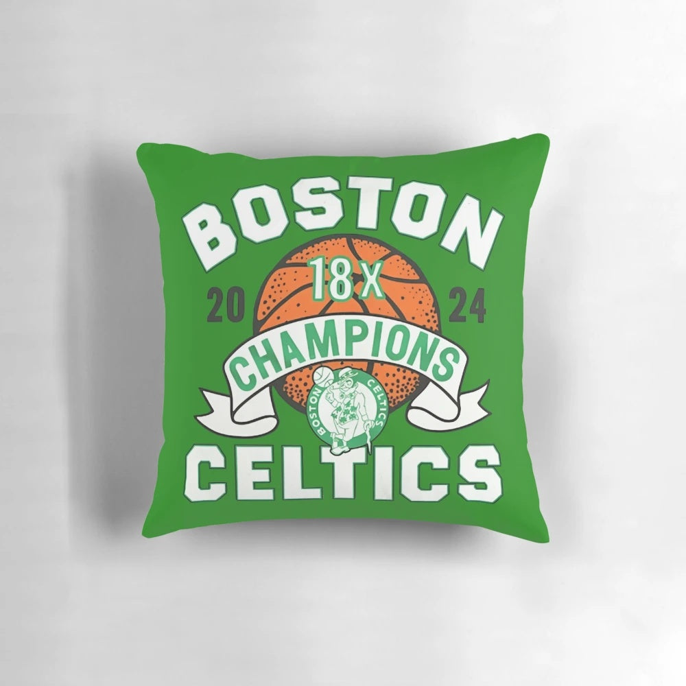 Boston Celtics 2024 NBA Champions Commemorative Pillow