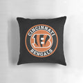 Bengals City Pillow featuring the Cincinnati Bengals logo and Joe Burrow
