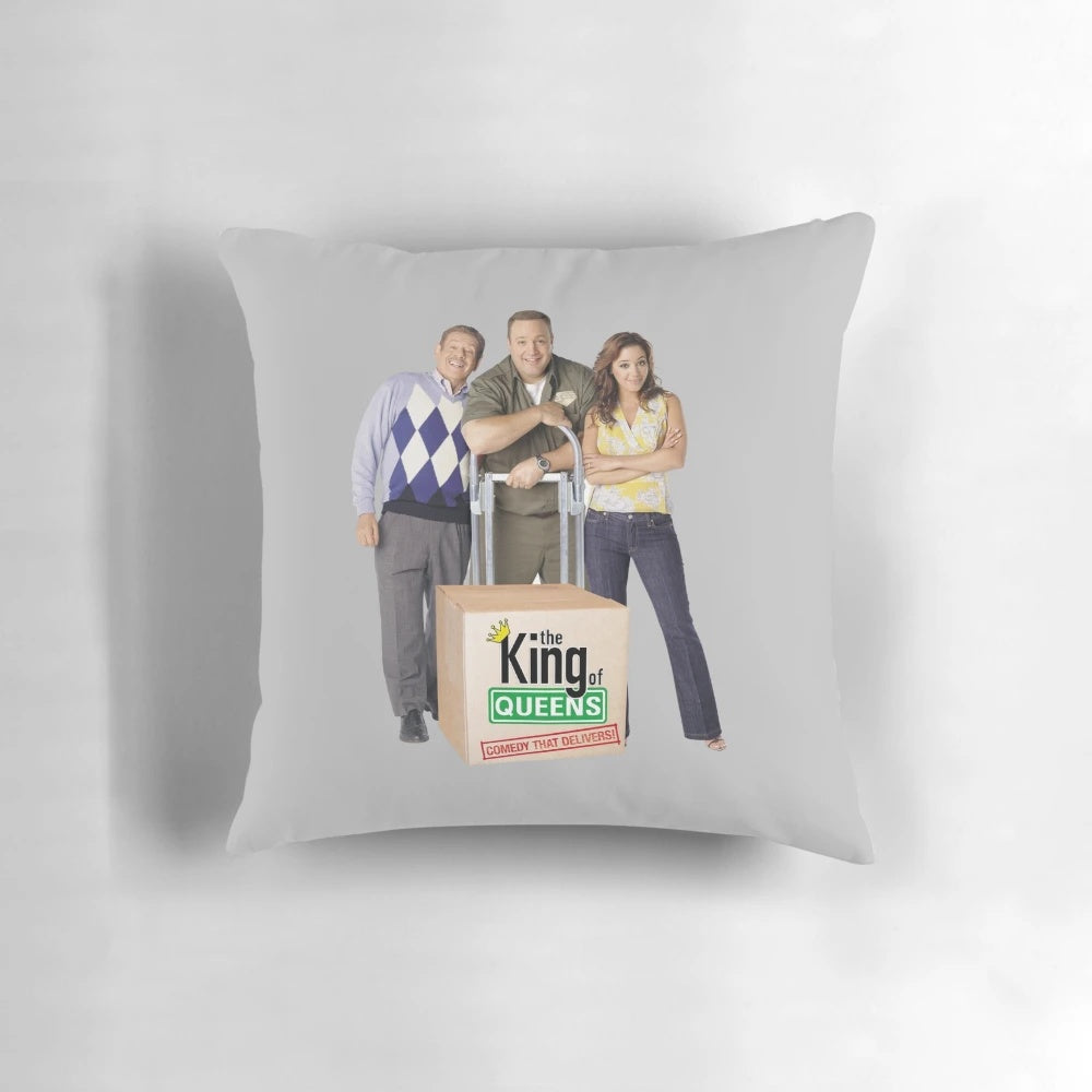 King of Queens Pillow featuring Doug Heffernan, the main character of the hit comedy series