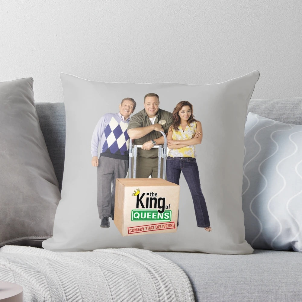 King of Queens Pillow featuring Doug Heffernan, the main character of the hit comedy series
