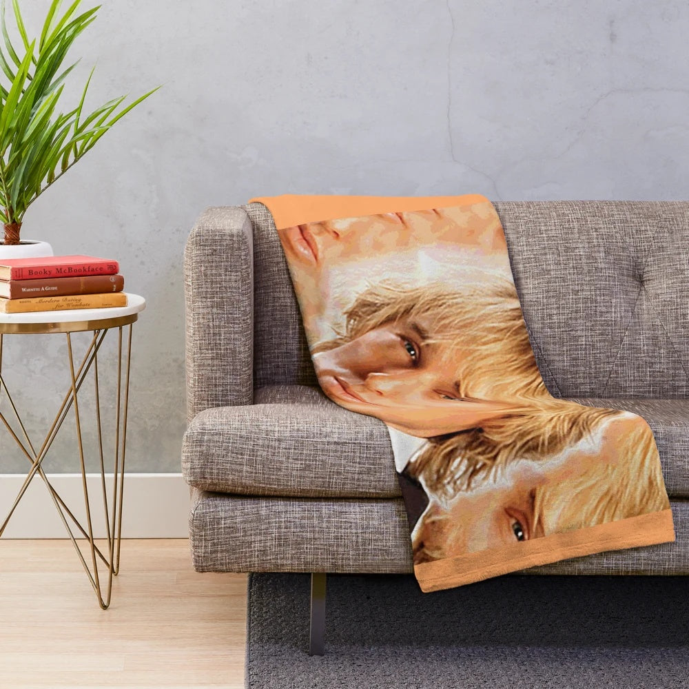 Owen Wilson Inspired Plush Blanket for Home Decor