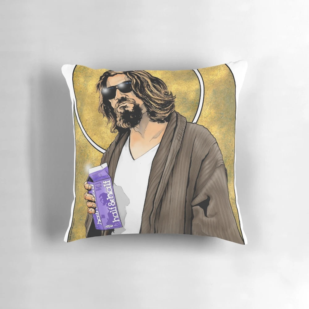 The Dude Big Lebowski Poster Pillow featuring Jeff Bridges as The Dude