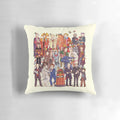 A cozy pillow featuring the Twelfth Doctor from the popular BBC sci-fi series Doctor Who.