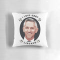 Soft and comfortable pillow featuring an image of Gary Lineker, the iconic football pundit and sports legend.