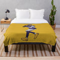 Justin Jefferson inspired plush blanket featuring the Griddy dance celebration