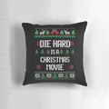 Die Hard Christmas Movie Throw Pillow