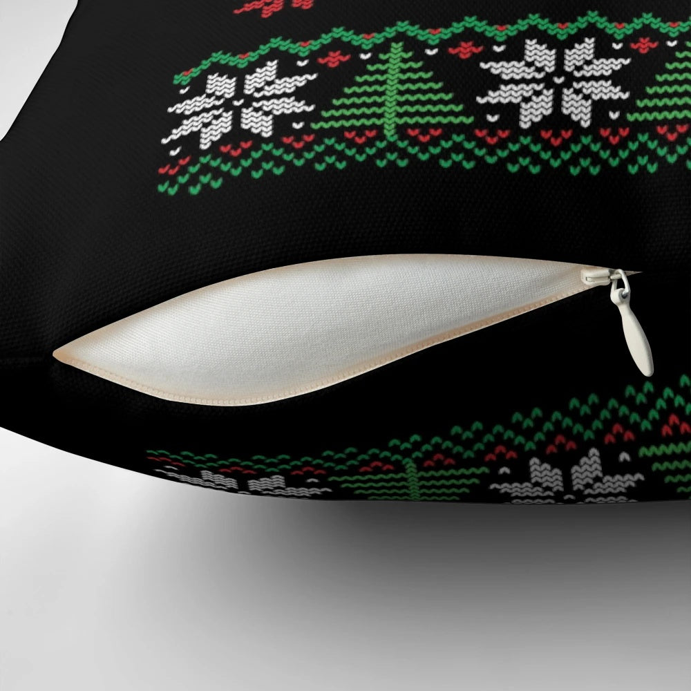 Die Hard Christmas Movie Throw Pillow