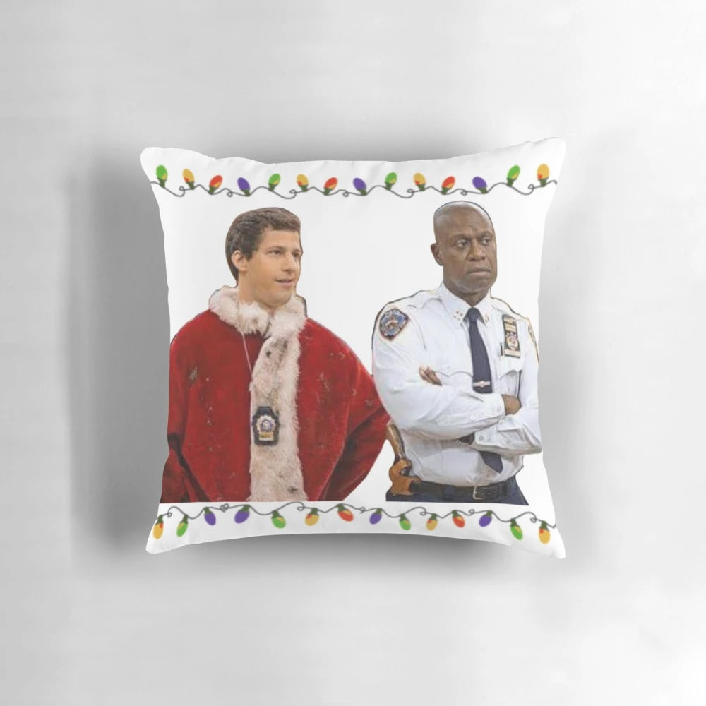 Captain Holt holiday pillow from the TV show Brooklyn Nine-Nine
