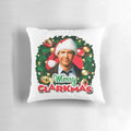 National Lampoon's Christmas Vacation Clark Griswold Pillow - Iconic Comedy Scene Décor