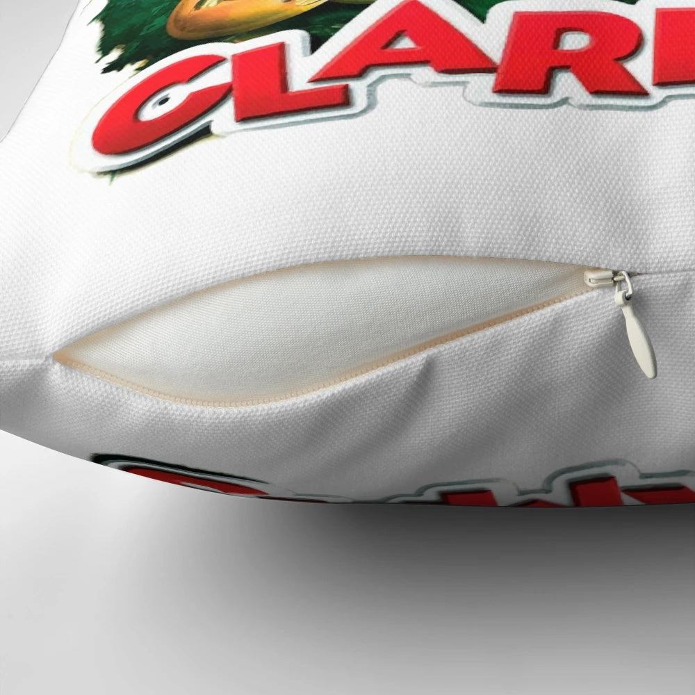 National Lampoon's Christmas Vacation Clark Griswold Pillow - Iconic Comedy Scene Décor