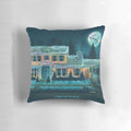 National Lampoon's Christmas Vacation Pillow featuring iconic characters and scenes from the classic holiday comedy movie