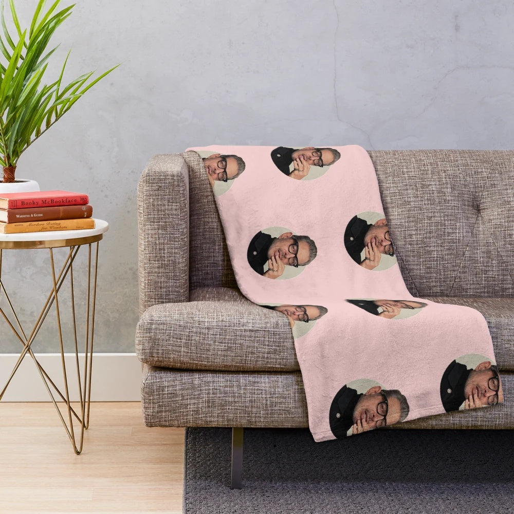 Jeff Goldblum Plush Blanket - Soft, Cozy Home Decor