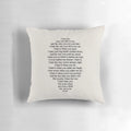 "10 Things I Hate About You" movie quote pillow