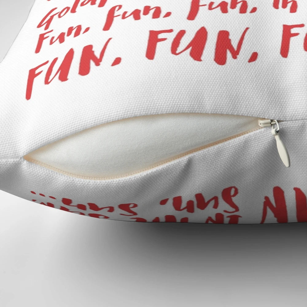 Red Dwarf Lyrics Pillow - Commemorating the beloved BBC sci-fi comedy series