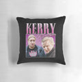 Kerry Mucklowe, the beloved character from the hit BBC series "This Country," adorns this high-quality pillow.