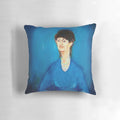 Mrs. Mangel portrait decorative pillow featuring the beloved character from the TV show Neighbors