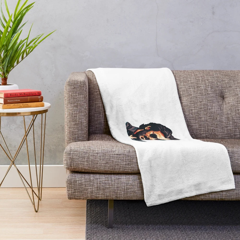 Rajinikanth Art Plush Blanket