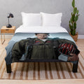 Top Gun Plush Blanket featuring Tom Cruise as Maverick
