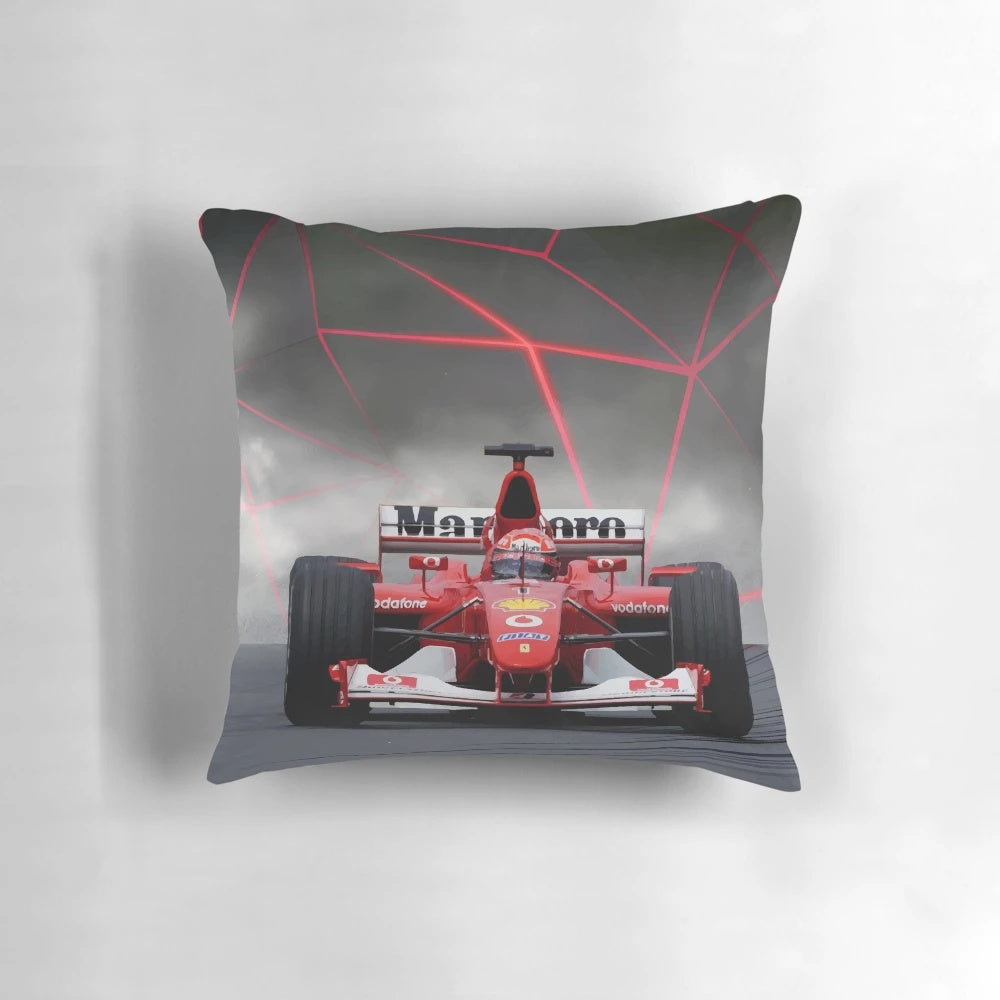 Michael Schumacher Formula 1 Racing Pillow