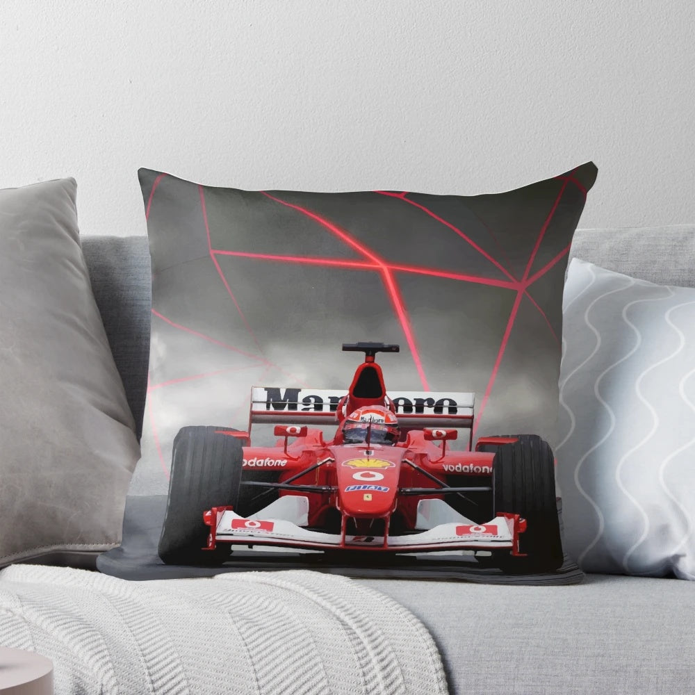 Michael Schumacher Formula 1 Racing Pillow