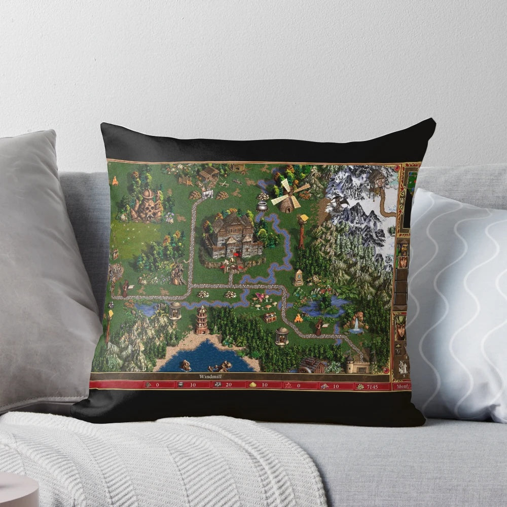 Heroes of Might & Magic III Themed Pillow