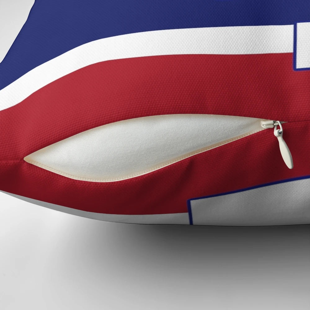 Jean Beliveau Pillow - Commemorating the Montreal Canadiens Hockey Icon