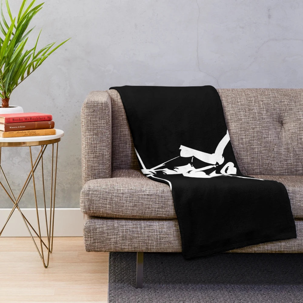Michael Jackson inspired plush blanket