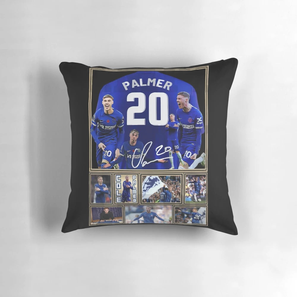 Cole Palmer 20" Pillow - Featuring the Iconic English Footballer