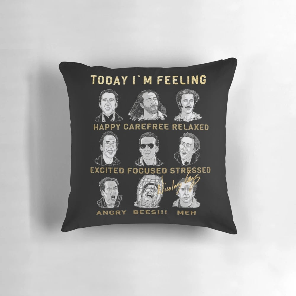 Plush Nicolas Cage Pillow - Celebrate the Iconic Actor