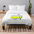 Masters Tournament Plush Blanket for Golf Fans