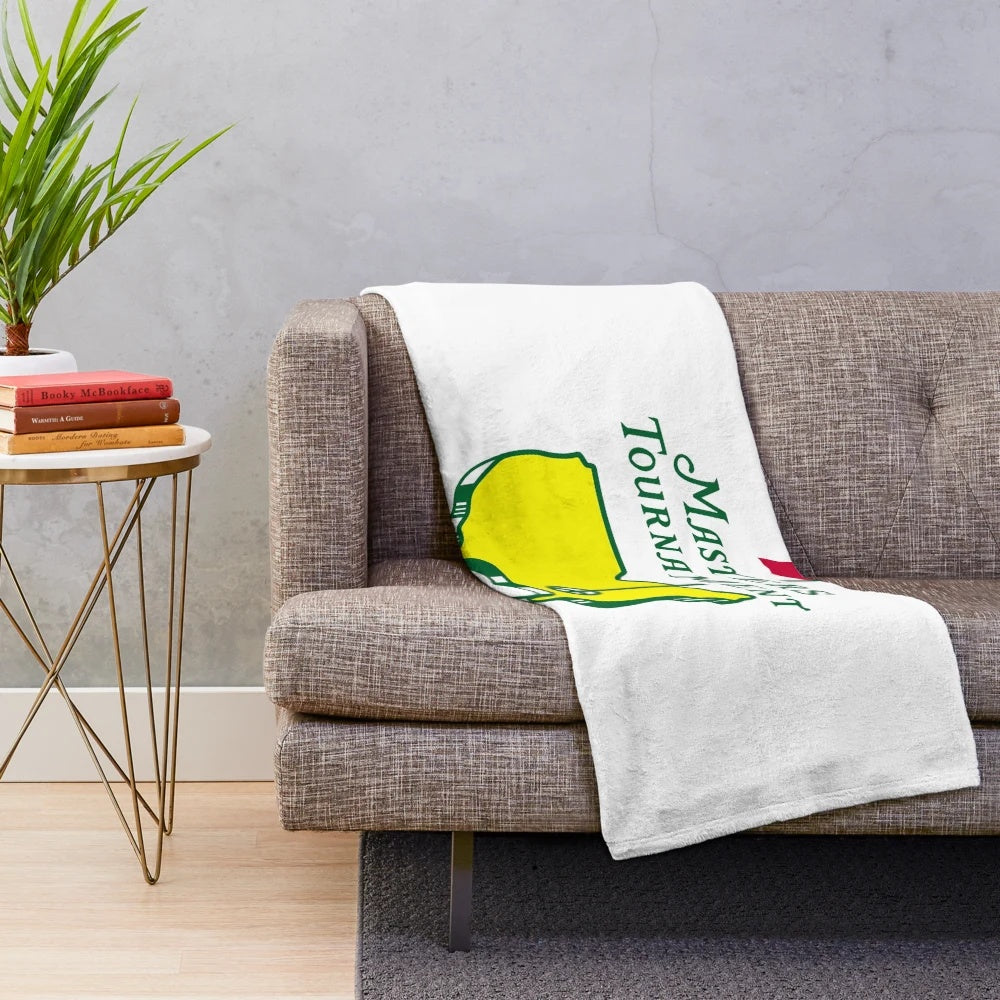 Masters Tournament Plush Blanket for Golf Fans