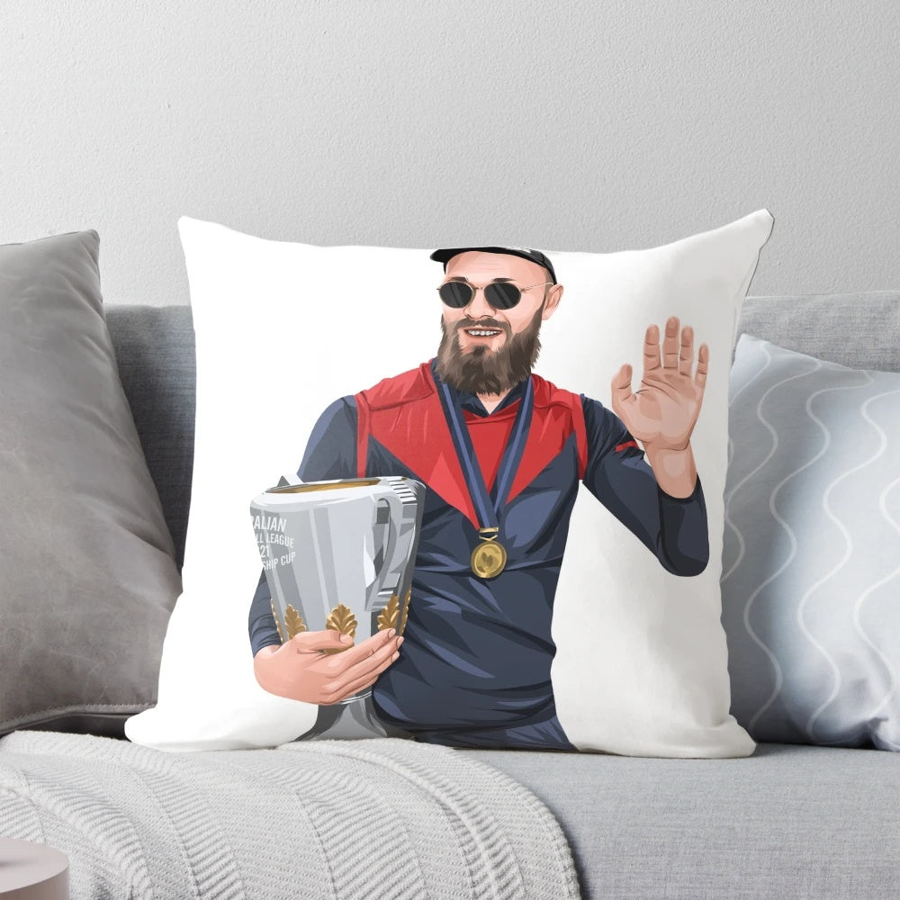 Max Gawn Pillow - Commemorating the Melbourne Demons' Premiership Victory