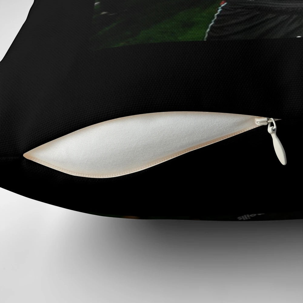 Image of a pillow featuring Nathan Cleary, the star player of the NRL Panthers' 3-peat championship team