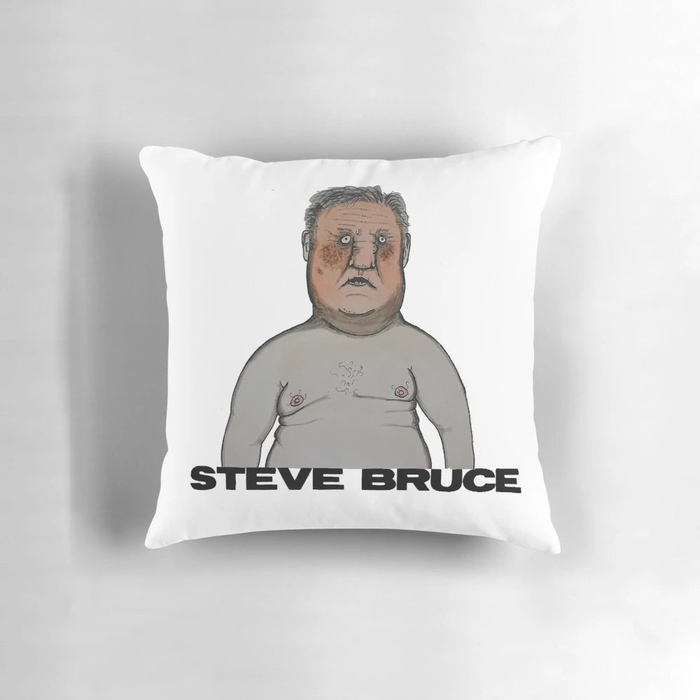 Steve Bruce Pillow, featuring the former Newcastle United manager