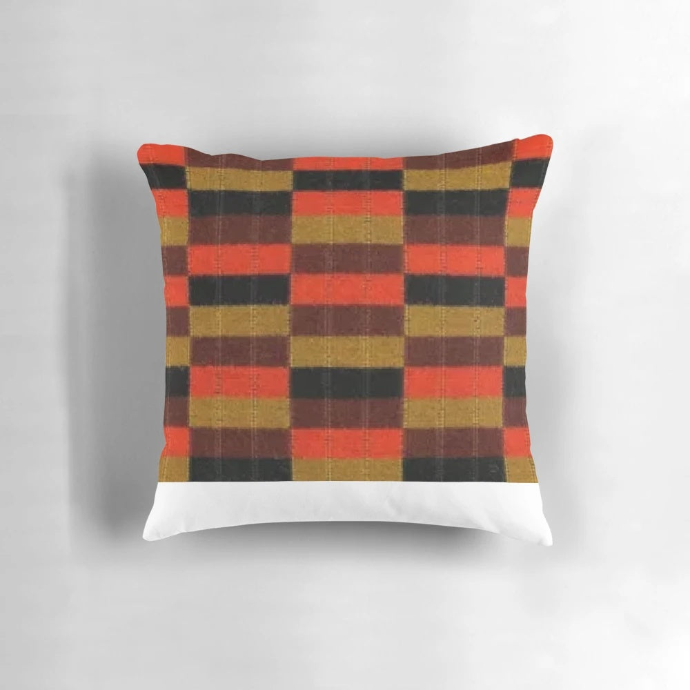 District Line Moquette Seat Cover featuring the iconic London underground pattern