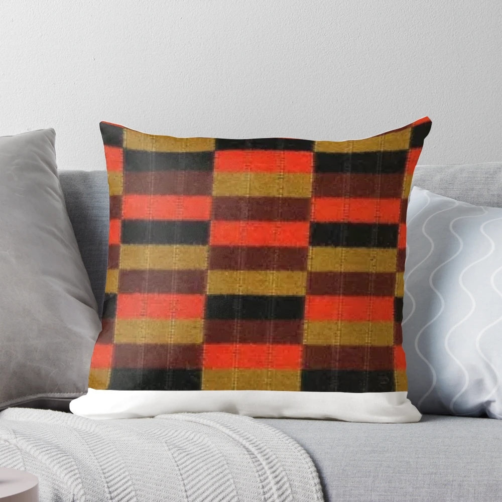 District Line Moquette Seat Cover featuring the iconic London underground pattern