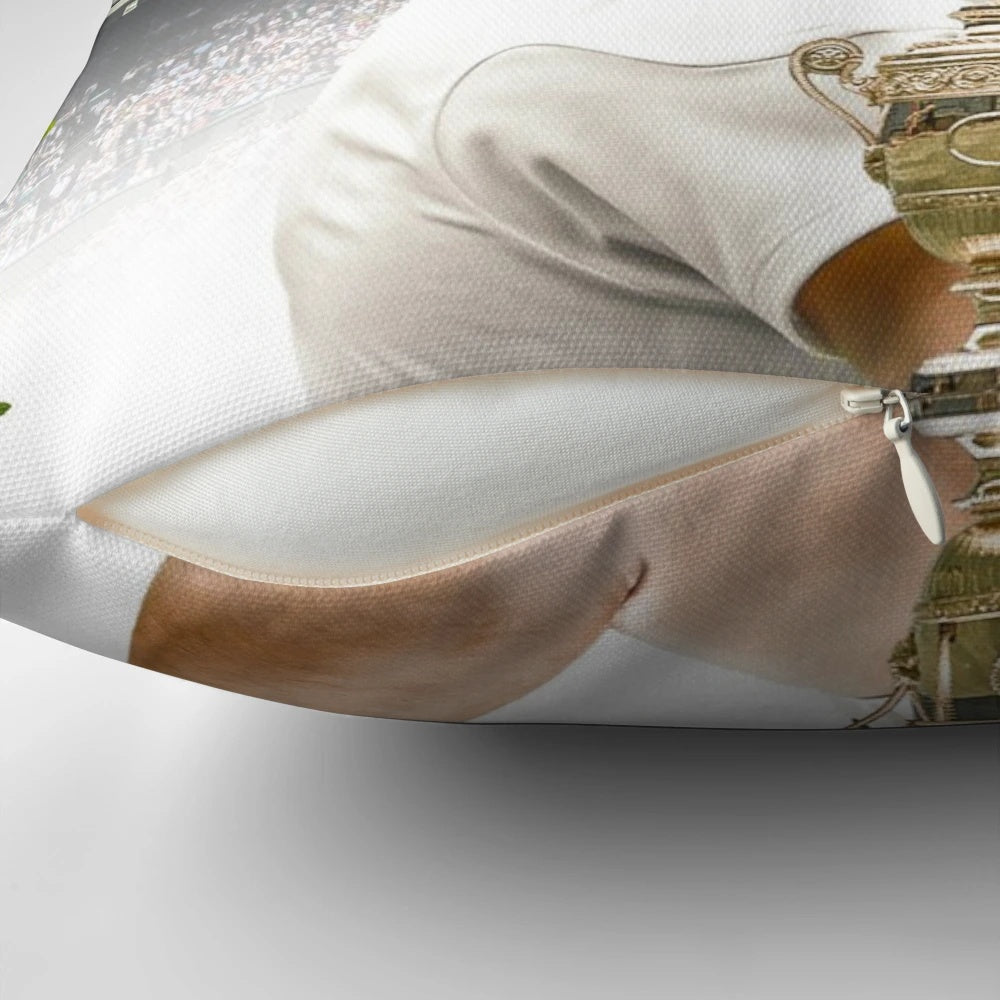 Carlos Alcaraz Pillow - Commemorating the Wimbledon Champion's Meteoric Rise
