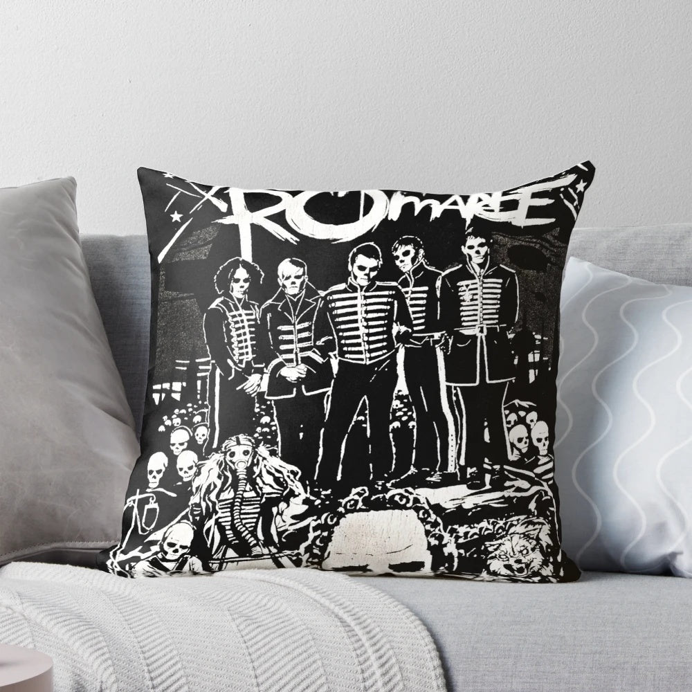 Vibrant Pillow Featuring the "My Romance Parade" Design