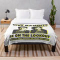 Plush blanket featuring the iconic Wet Bandits from the classic Home Alone movie