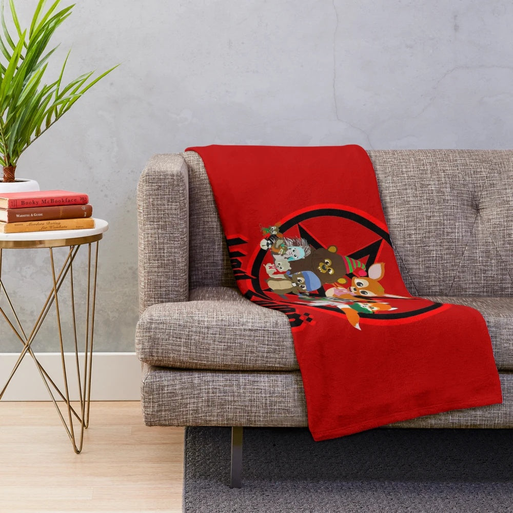 South Park Woodland Critter Christmas Themed Plush Blanket